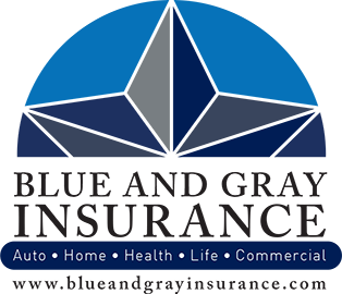 Blue and Gray Insurance